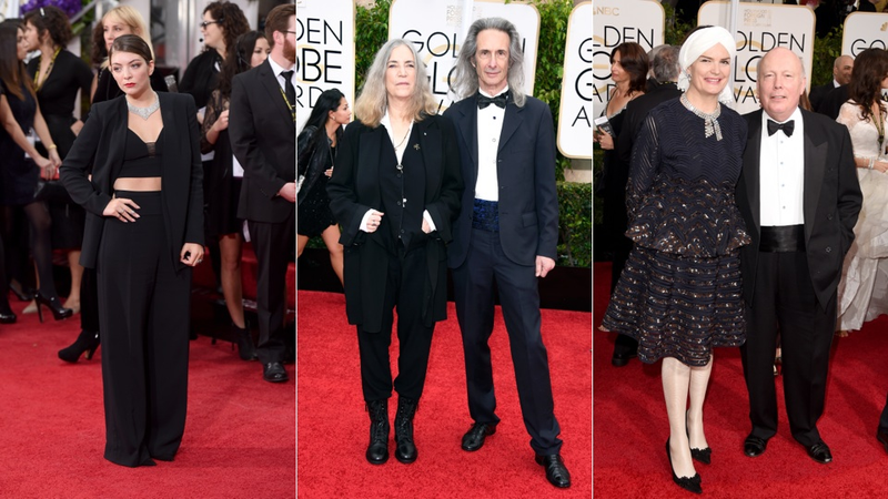 Illustration for article titled Every Dern Look From The 72nd Golden Globes Red CarpetÂ